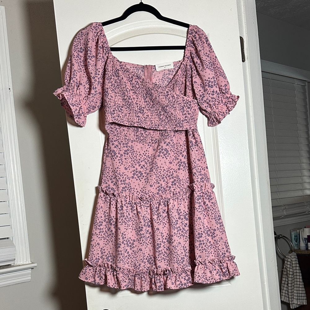 Goodnight Macaroon Mauve Floral Dress